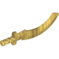 Mini Mısır Pala Kılıcı - Silah 40mm - Perl-Altın