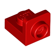 Ters Köşebent Plaka 1x1 Çıkıntı dönüştürücüsü - Kırmızı