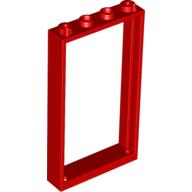 Kapı Çerçevesi 1x4x6 alt 2 delikli - Kırmızı