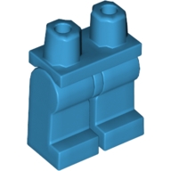 Mini Figür Bel Kalça ve Bacaklar 1x2 - Koyu-Azur