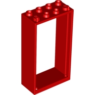 Kapı Çerçevesi 2x4x6 - Kırmızı